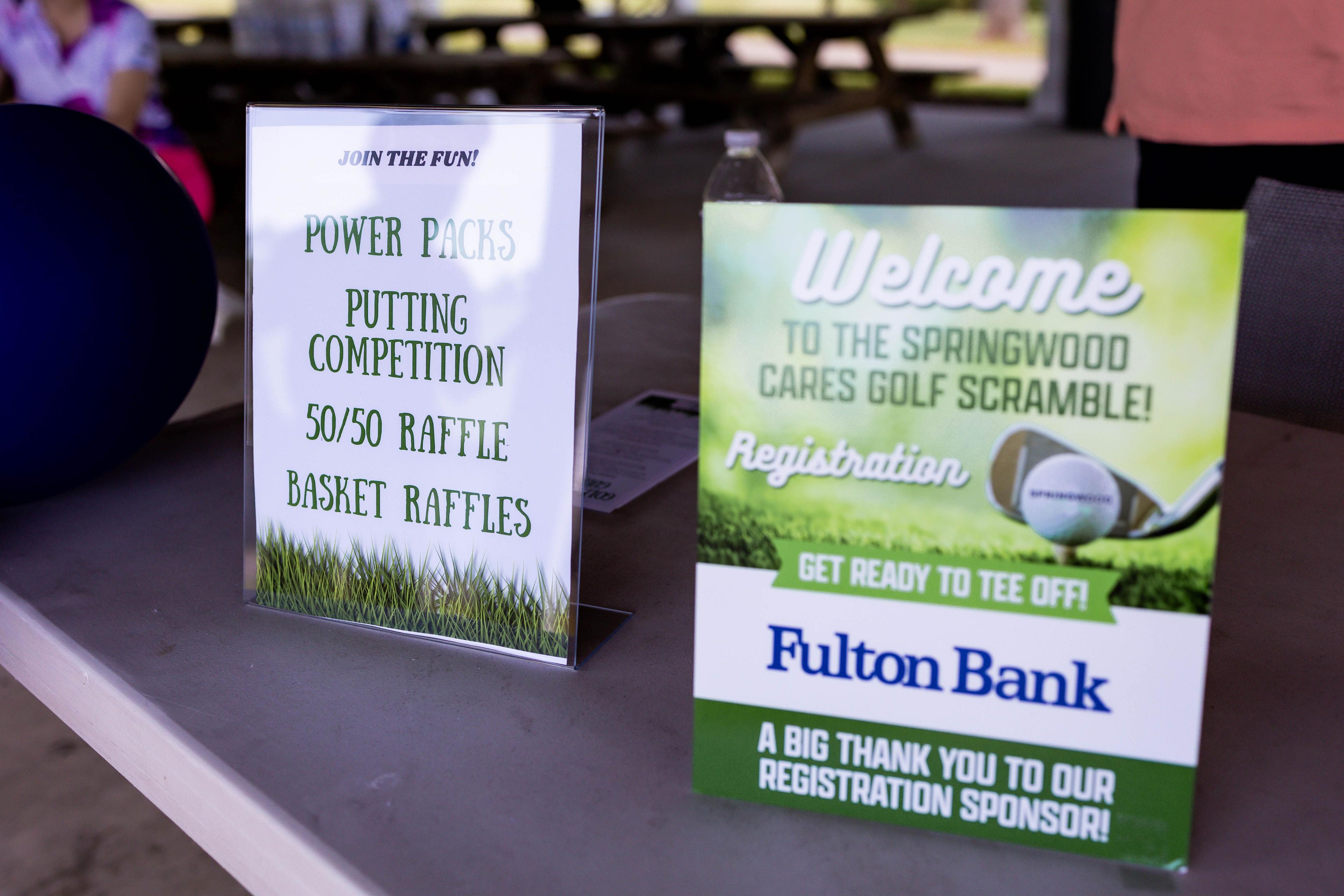 Registration table Registration table